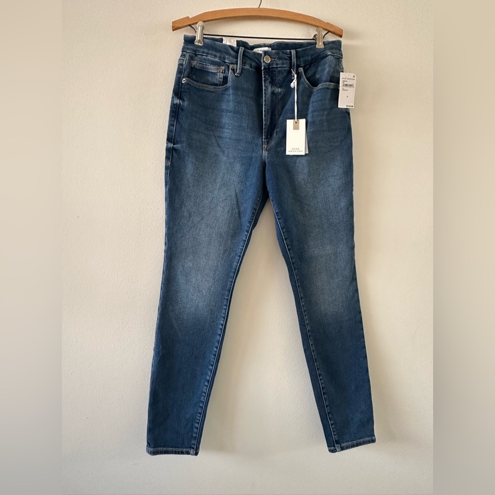 GOOD AMERICAN, Good Waist Jeans, Indigo312, Size 10/30 NWT